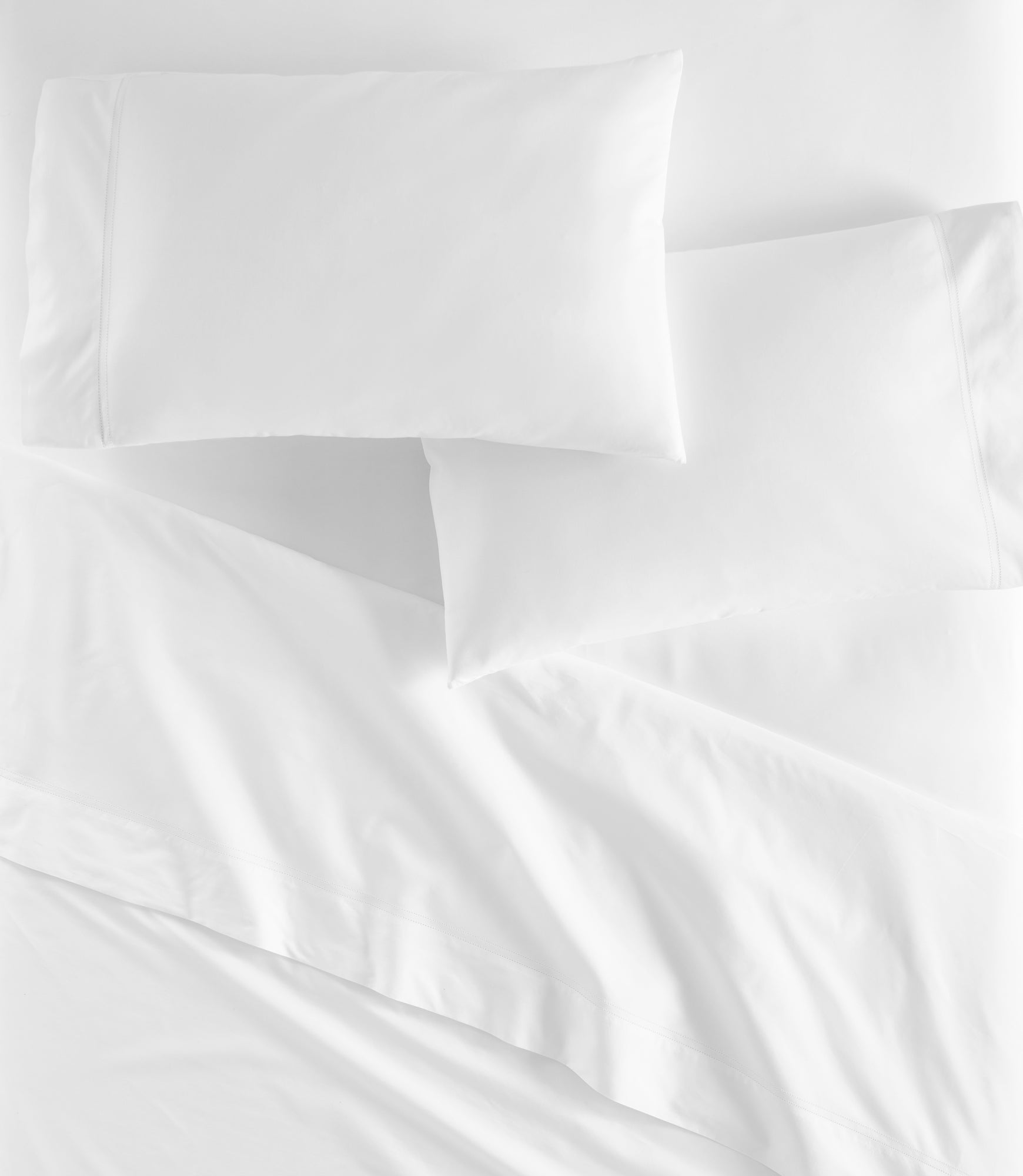 Premium Lyric Percale Fitted Sheet - Soft 100% Cotton Bed Sheet with Deep Pockets - Perfect for Queen Size Mattress, Hotel Luxury & Home Bedding Comfort