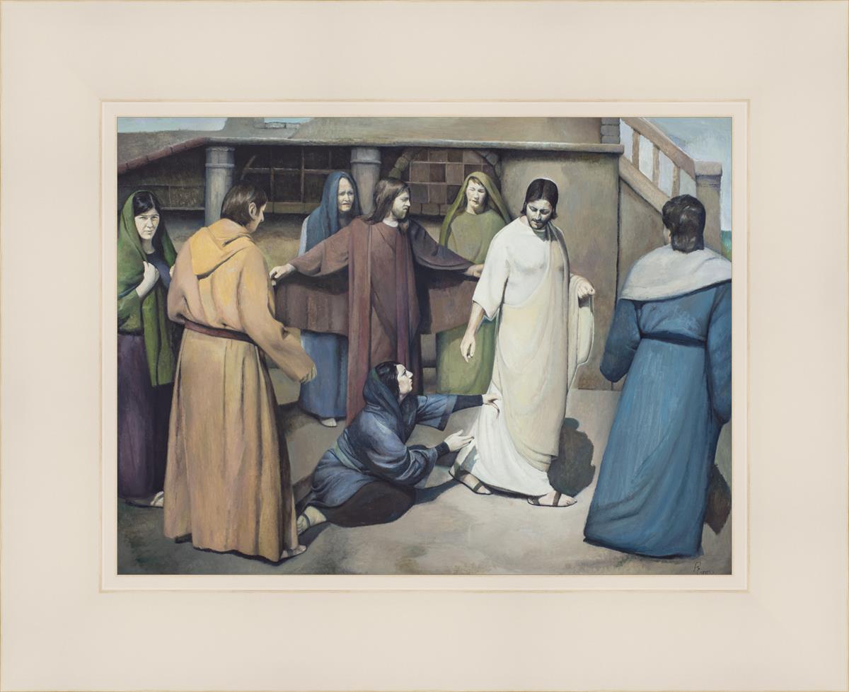 Jesus Healed the Sick by Touching His Garment - Biblical Story for Sunday School Lessons & Christian Faith Inspiration