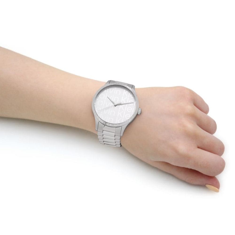Calvin Klein Silver Dial Stainless Steel Unisex Watch 25200342 - Stylish & Durable for Everyday Wear, Office & Special Occasions