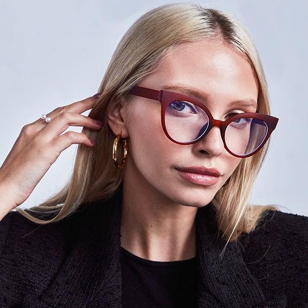 Ruth Ruby Prescription Glasses - Stylish & Comfortable Eyewear for Men & Women | Perfect for Reading, Working & Daily Use