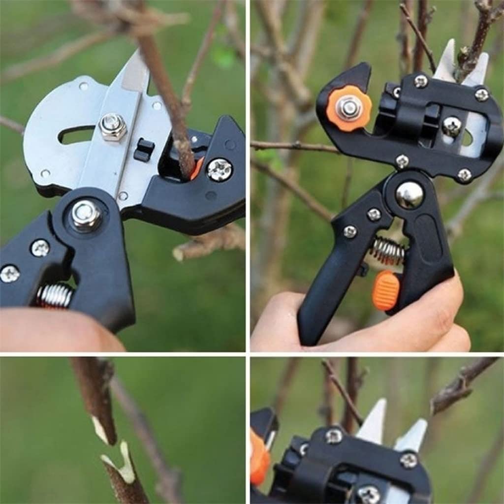 Professional Pruning Shears - Heavy Duty Garden Pruner & Cutting Tool Kit for Gardening, Grafting, Bonsai & Fruit Trees | Perfect for Home Gardeners, Landscapers & DIY Enthusiasts (Ideal for Trimming, Shaping Plants & Harvesting Fruits)