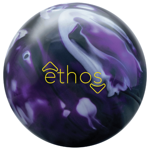 Brunswick Ethos Hybrid Bowling Ball for Men & Women - High Performance Reactive Resin Coverstock - Perfect for League Play & Tournament Bowling