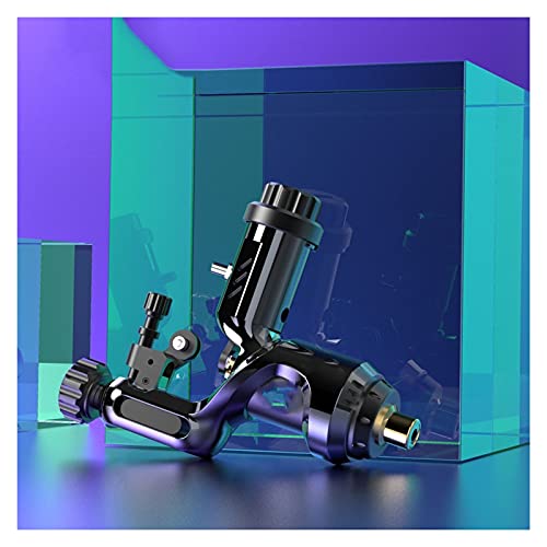 Professional SYMY Rotary Tattoo Machine Kit with Alloy Grip - Powerful Motor Tattoo Gun for Beginners & Artists (Raven II) - Perfect for Body Art, Tattoo Studio & Home Practice