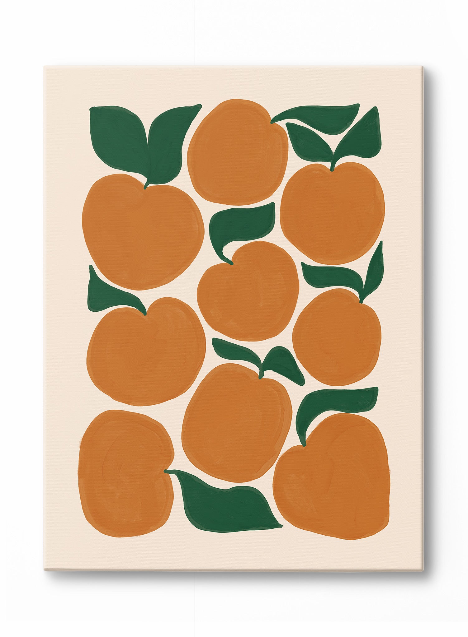 Orangescape Canvas Wall Art - Modern Abstract Painting for Home & Office Decor - Perfect for Living Room, Bedroom, or Workspace