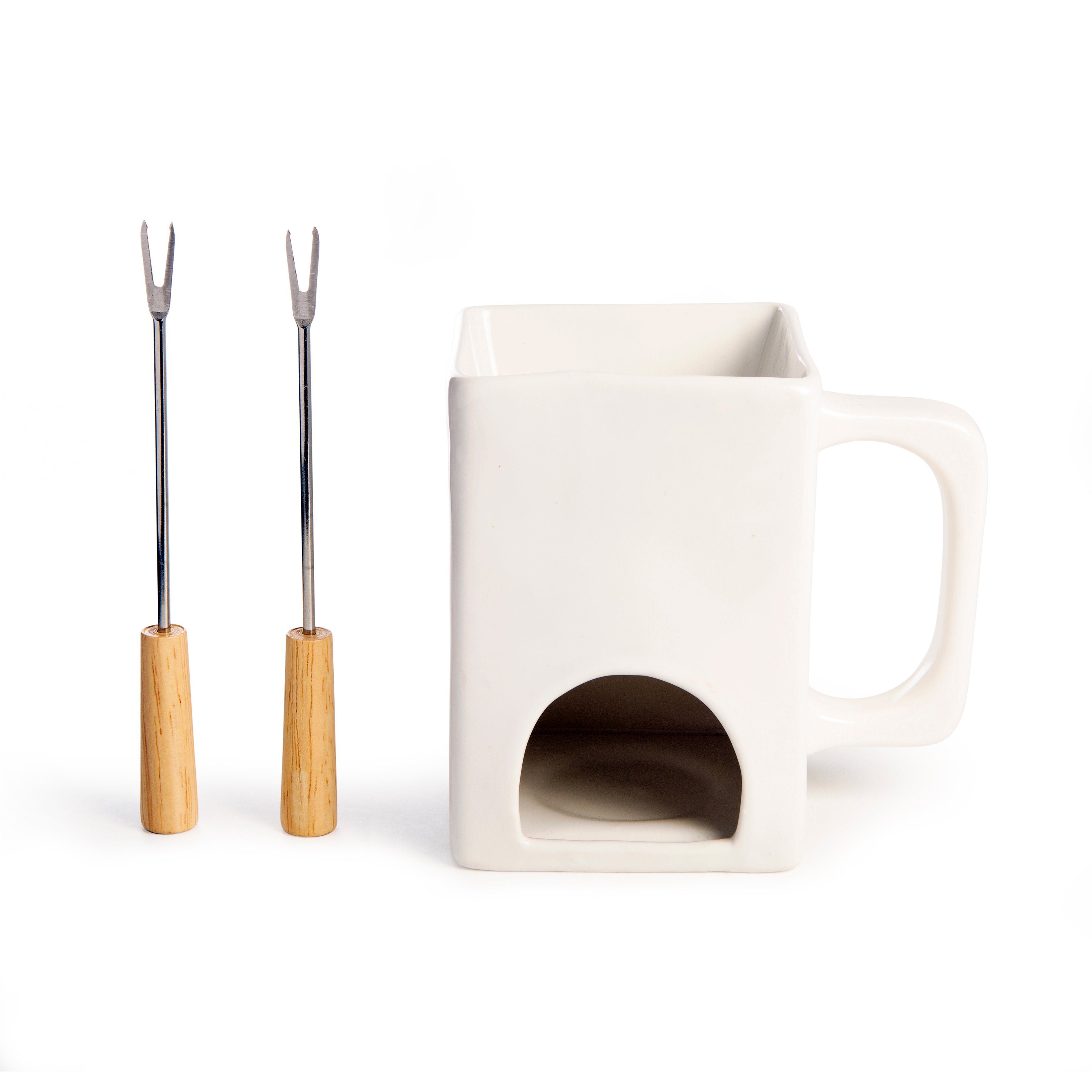 Premium Chocolate Fondue Set for Two - Romantic Valentine's Gift & Couples Date Night Dessert Kit | Perfect for Anniversaries, Dinner Parties & Cozy Nights In
