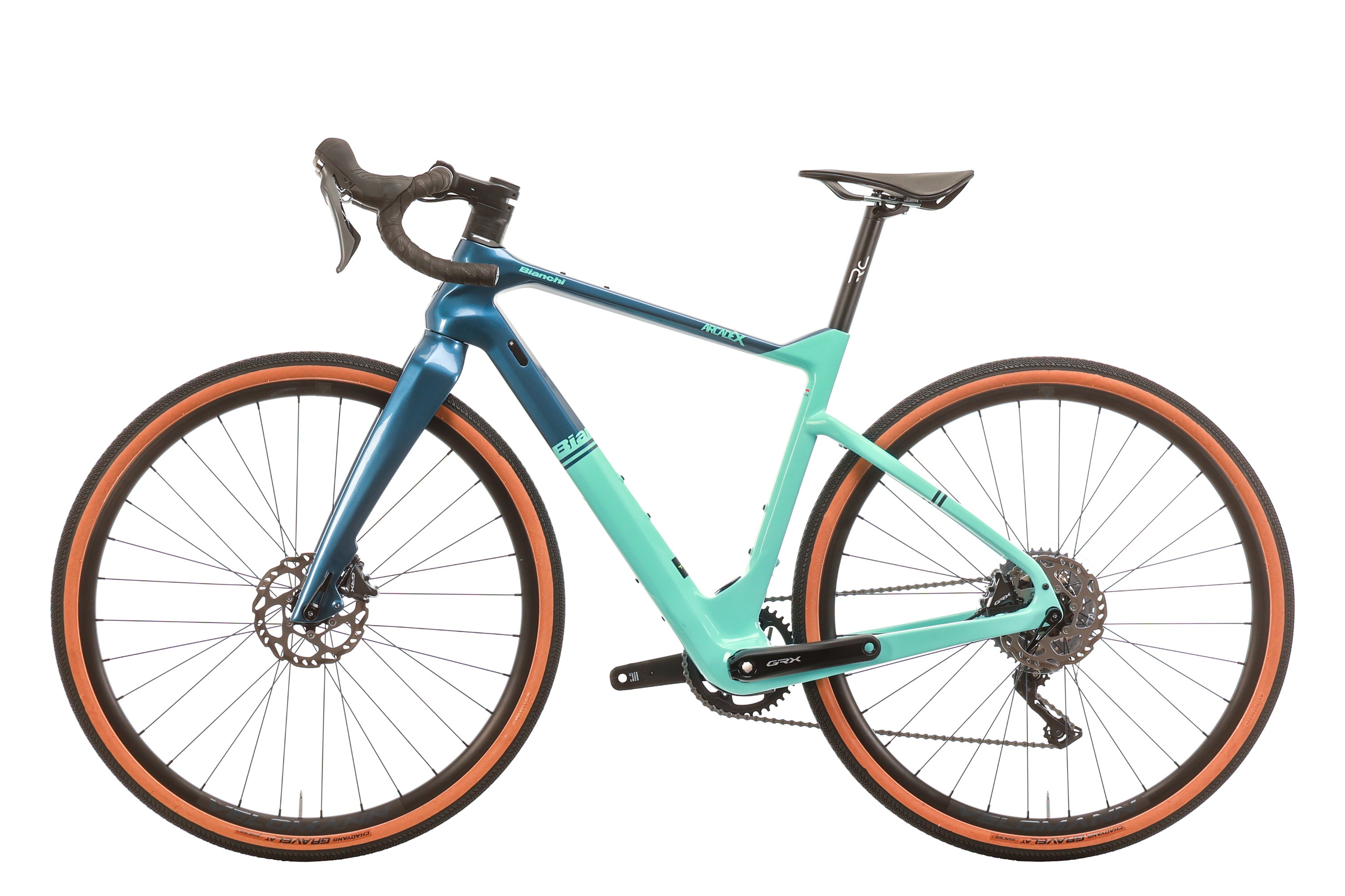 Bianchi Arcadex GRX Gravel Bike 2022 - Small Size for Men & Women - Perfect for Adventure Cycling, Commuting & Off-Road Trails