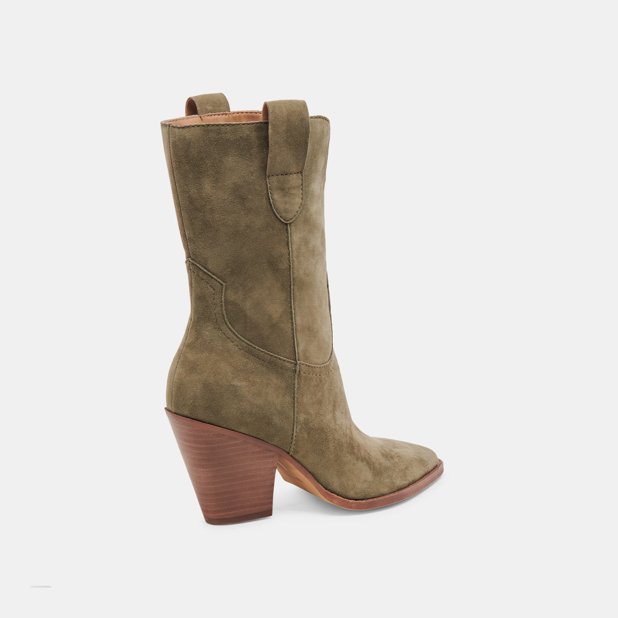 JESSEY MOSS SUEDE BOOTS for Women - Waterproof Hiking & Outdoor Adventure Boots - Comfortable Ankle Boots for Walking, Camping & Travel