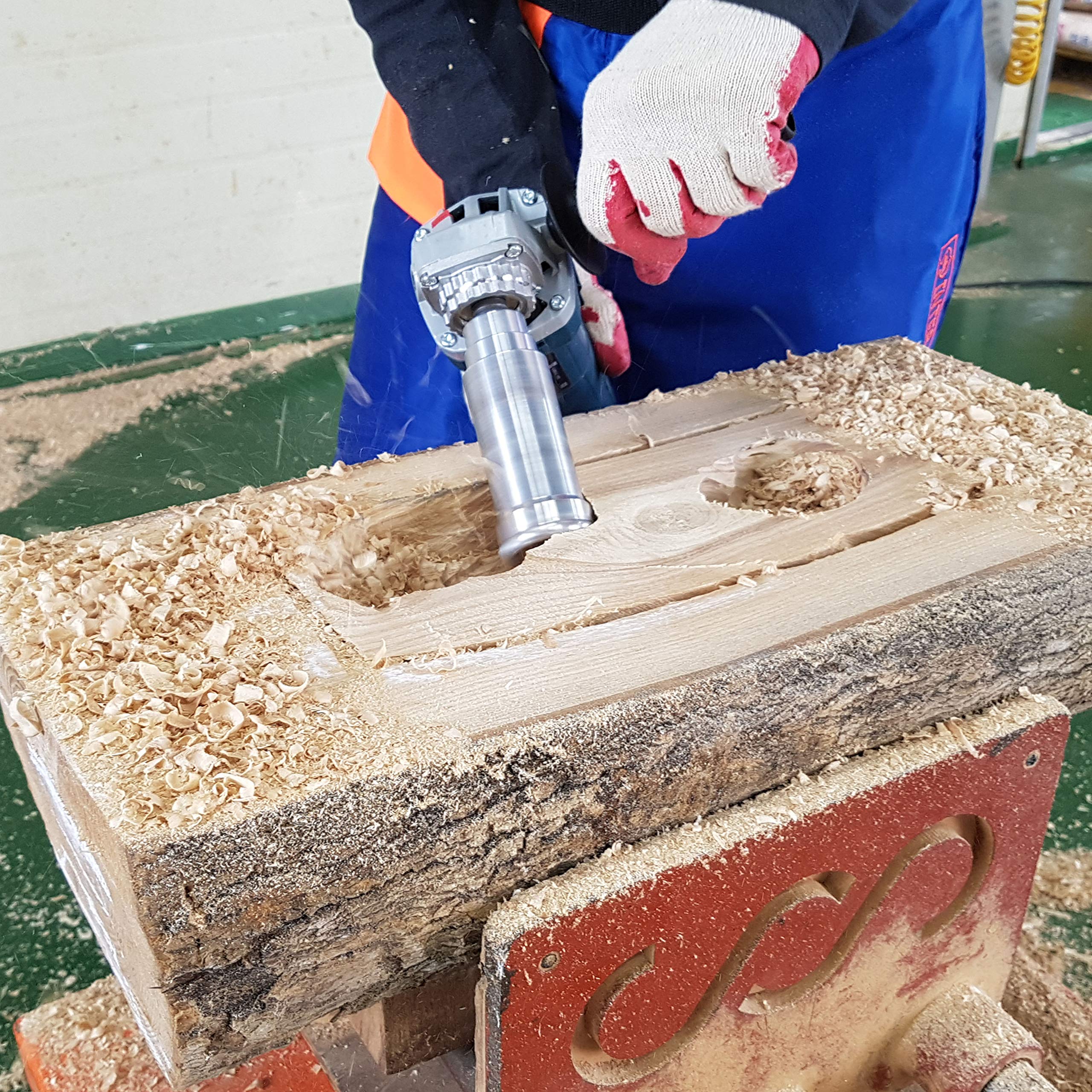 Manpa 3-Inch Holes Cutter - Power Grooving Tool for Wood, Metal & Plastic | Perfect for DIY Projects, Construction & Crafting