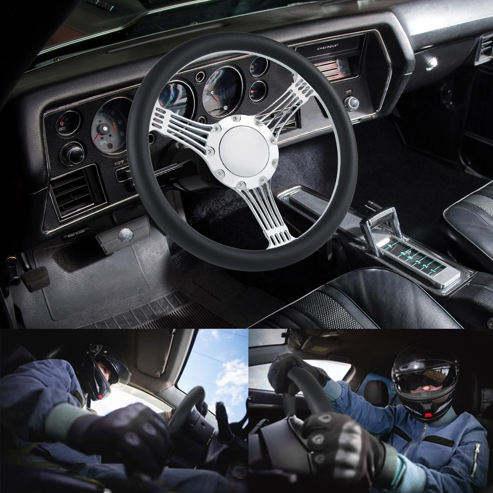 9 Bolt Disc Steering Wheel - 14