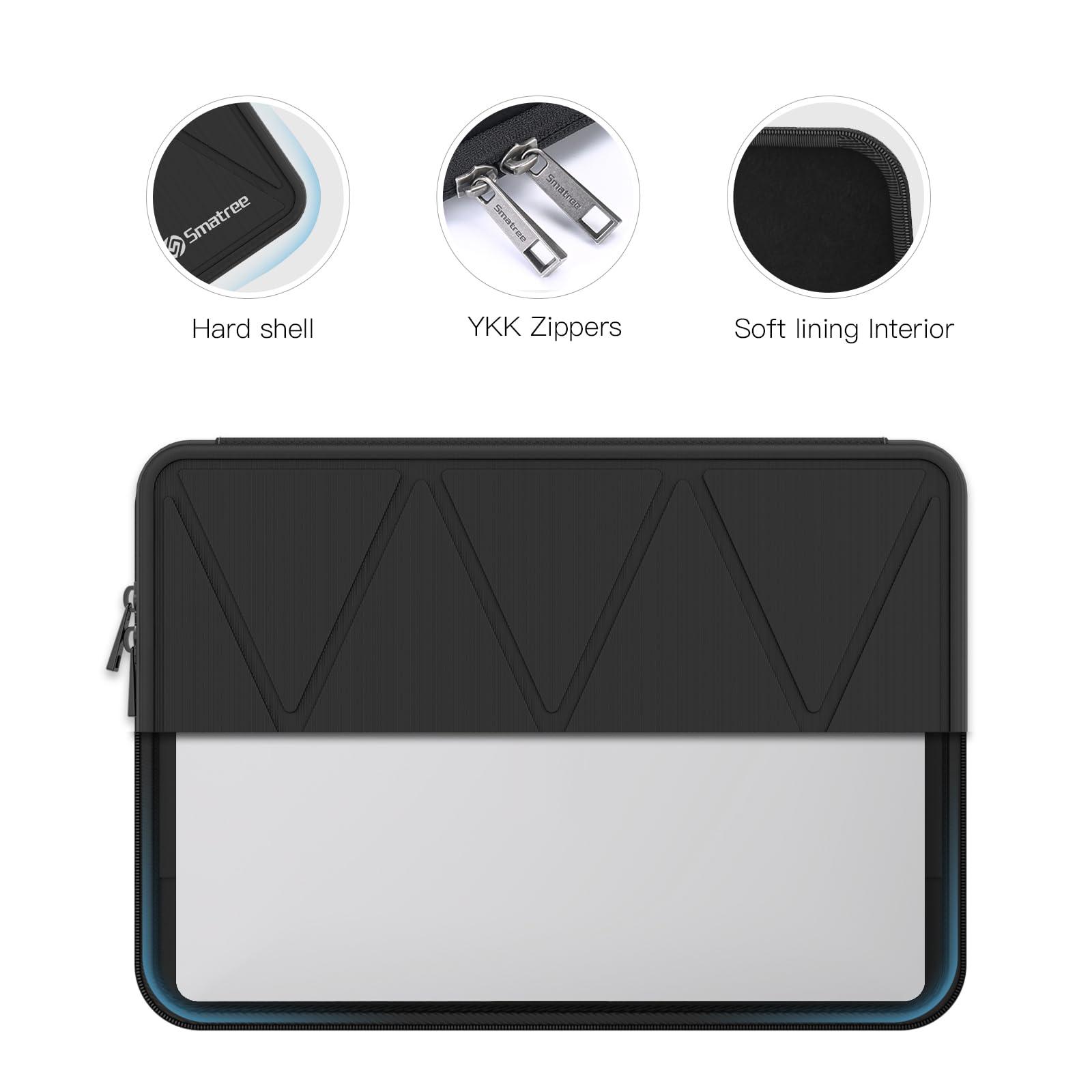 Smatree 15.6 Inch Hard Protective Laptop Sleeve for Dell G15 Gaming Laptop - Water Resistant Slim Carrying Case | Perfect for Travel, School & Office Use