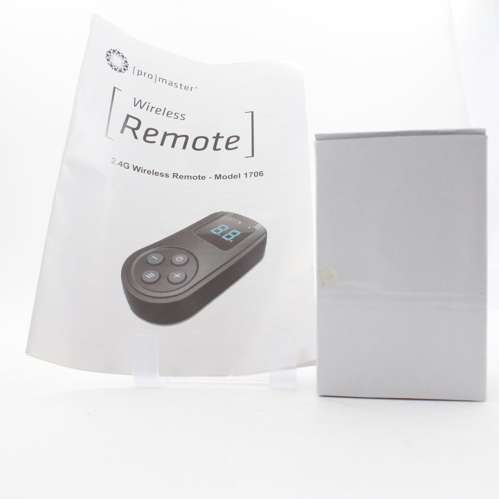 Refurbished ProMaster Wireless Remote Model 1706 - Camera Flash Trigger for Canon Nikon Sony DSLR Photography (Studio & Outdoor Shooting)
