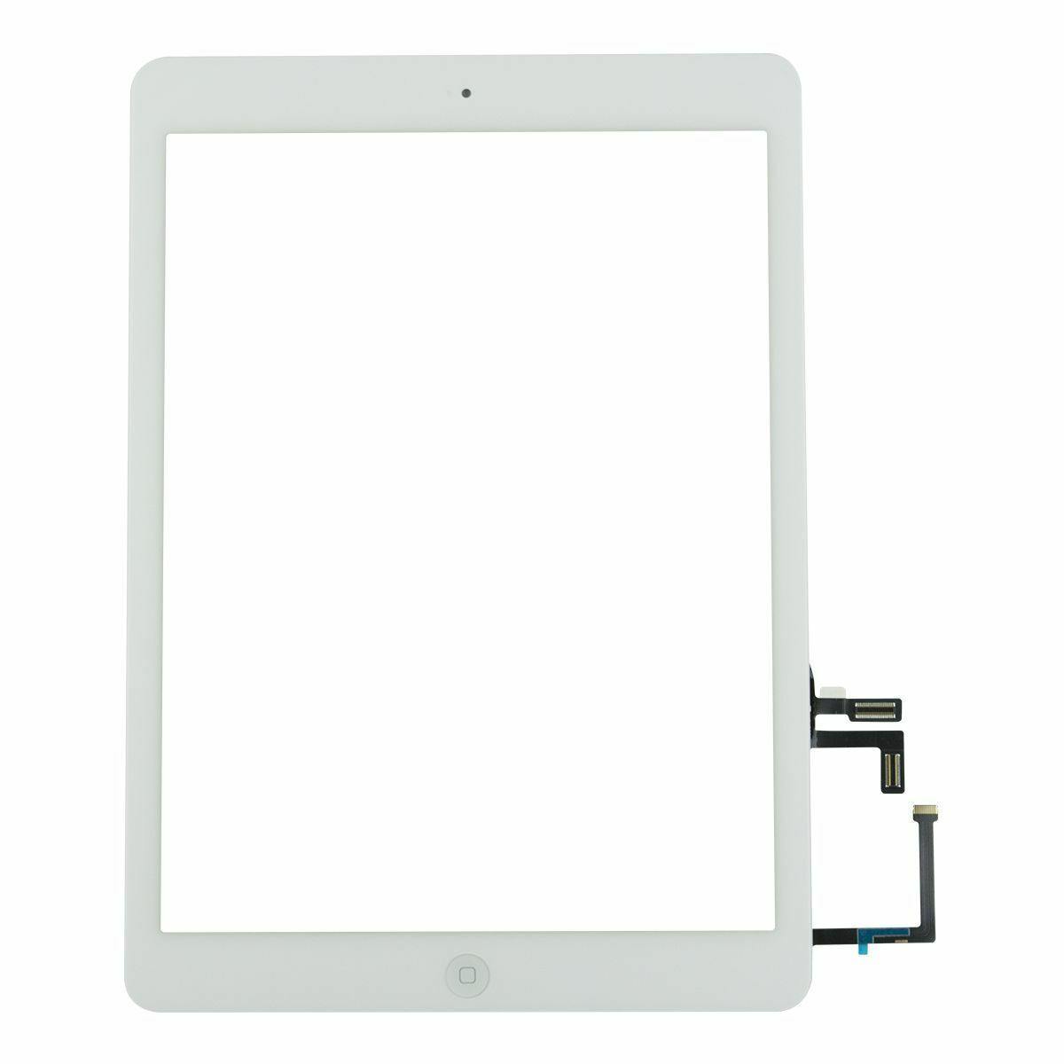 Original Apple iPad 5th Generation 9.7-inch (2017 Model A1822/A1823) Touch Screen Digitizer Glass with Home Button - White | Replacement Part for DIY Repair & Screen Protection