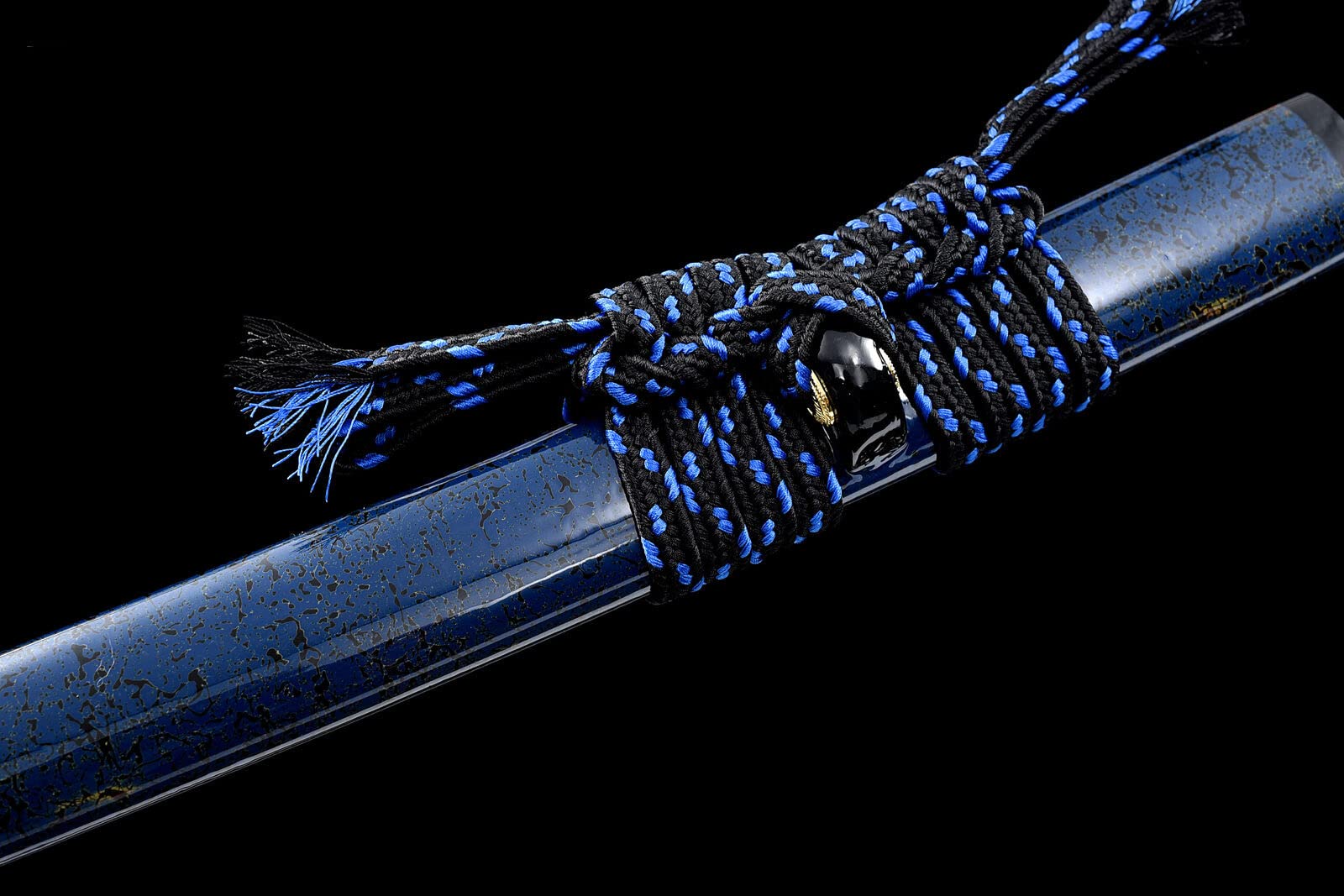 Handmade Damascus Steel Japanese Katana - Full Tang Samurai Sword with Razor Sharp Blade for Combat & Bamboo Cutting | Perfect for Martial Arts Training, Cosplay & Collectors