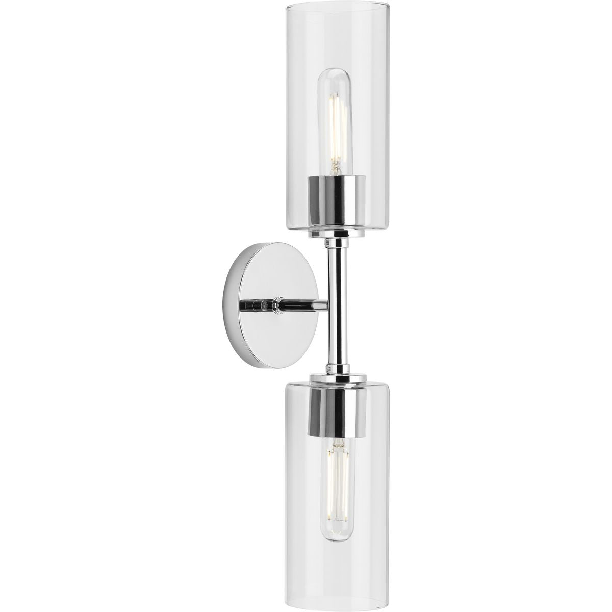 Cofield Collection Two Light Wall Bracket - Modern Sconce Lighting for Bedroom, Living Room & Hallway - Adjustable Arm Wall Mounted Fixture