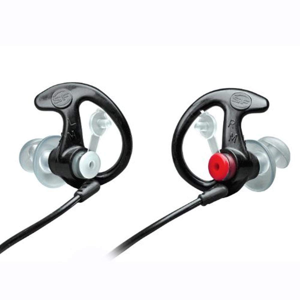 SureFire EP3 Sonic Defenders Filtered Earplugs - Reusable Double Flanged Hearing Protection for Shooting, Concerts & Loud Work Environments