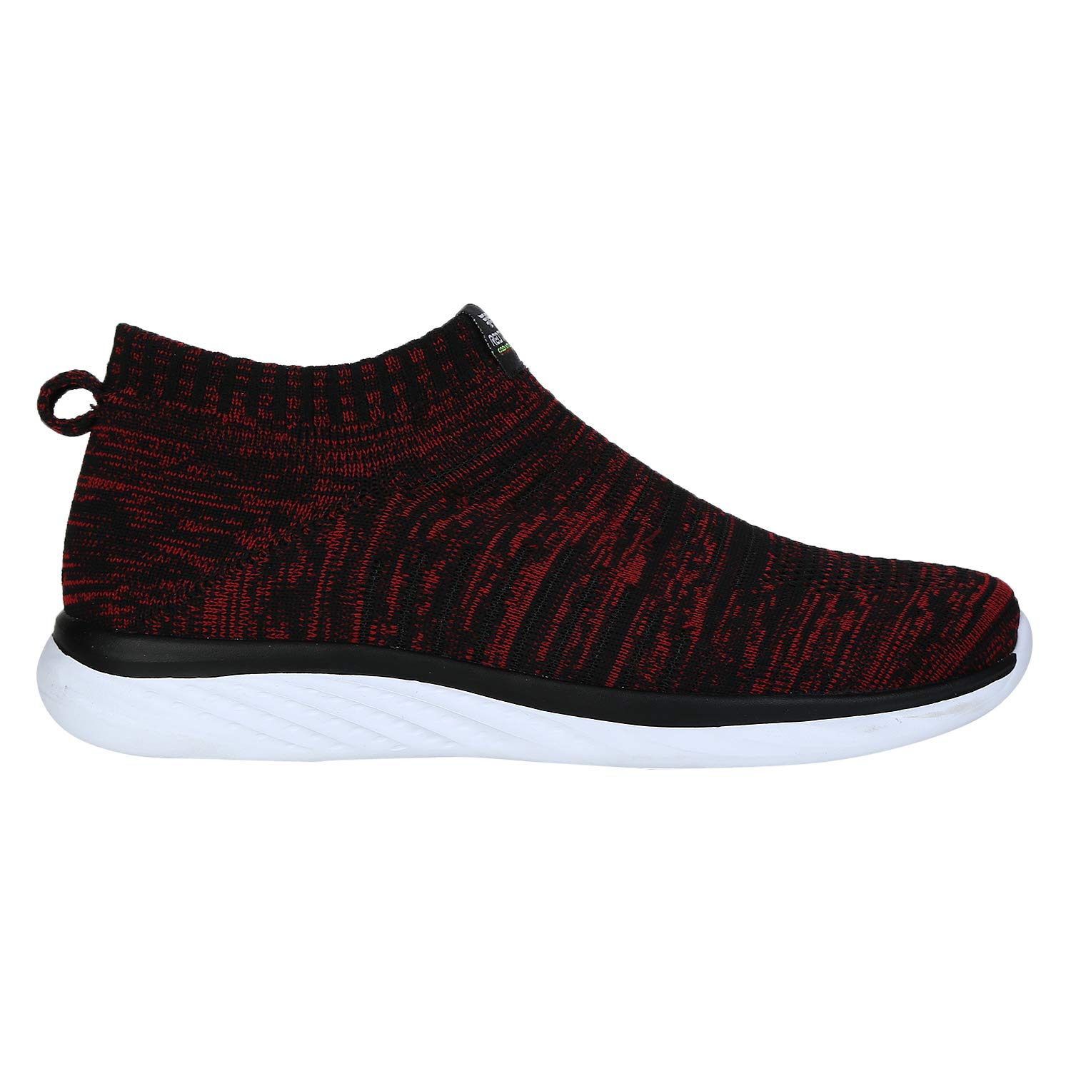 Red Tape Men's Black Walking Shoes - Lightweight Comfortable Sneakers for Walking, Running & Casual Wear - Perfect for Gym, Work & Outdoor Activities