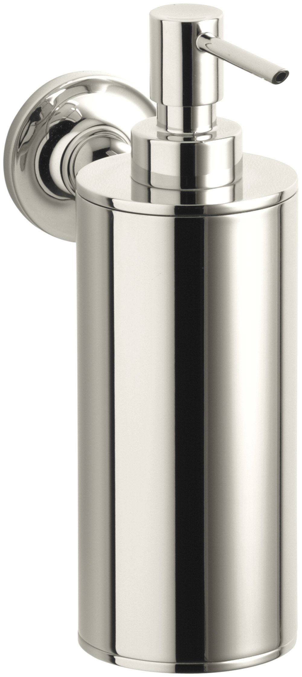 KOHLER PURIST® Wall-Mount Soap Dispenser - Modern Touchless Bathroom & Kitchen Soap Dispenser for Hands-Free Convenience