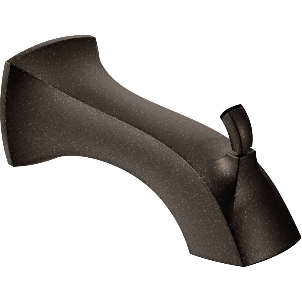 Moen 161955ORB Oil Rubbed Bronze Tub Spout Kit with Diverter - Bathroom Faucet Replacement for Shower & Bathtub Installation