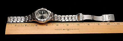 FOSSIL AM 3423 Blue Stainless Steel Men's Watch - 100M Water Resistant, Great Condition - Perfect for Business, Casual Wear & Outdoor Activities