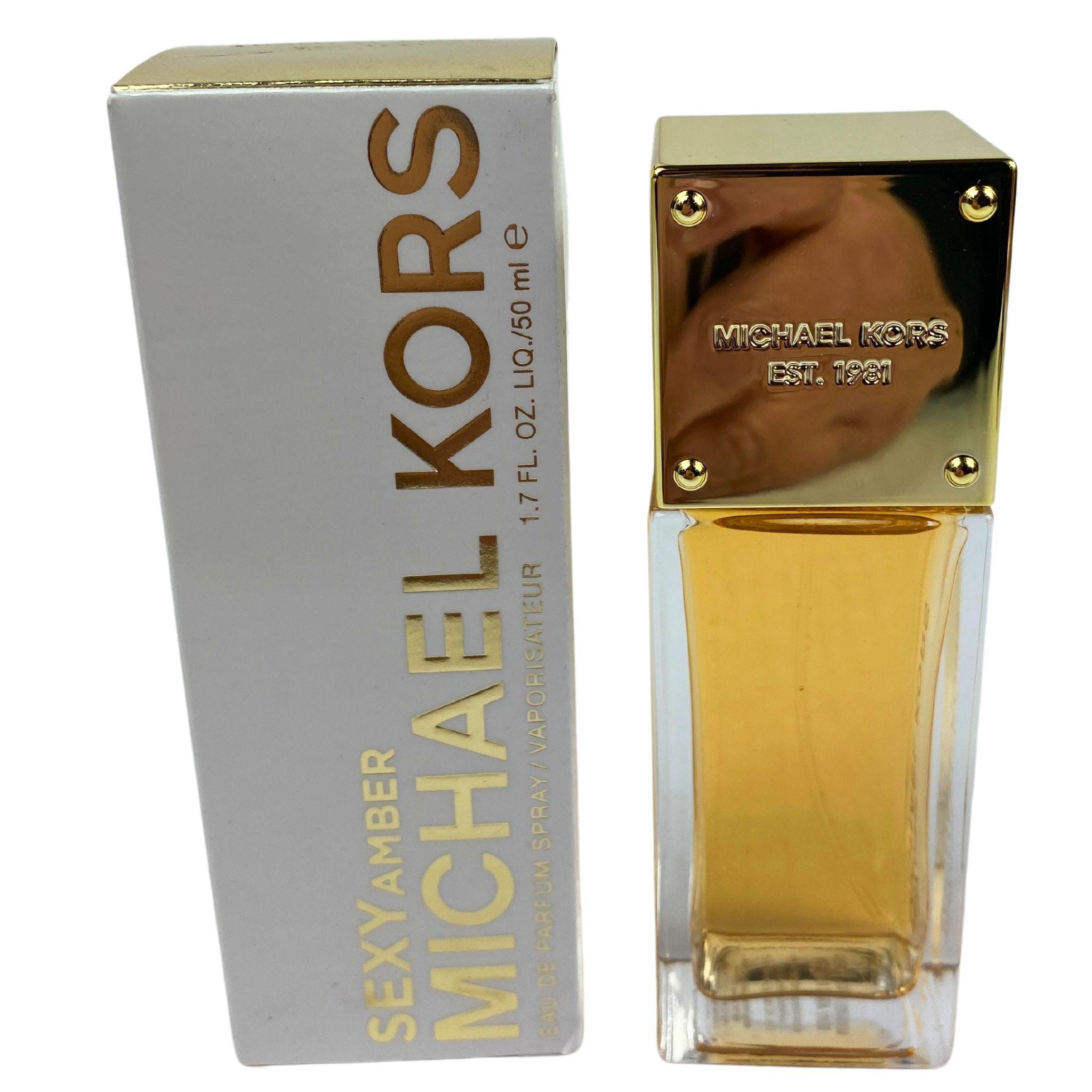 Michael Kors Amber Eau de Parfum 1.7 oz Perfume Spray for Women - Floral Oriental Fragrance with Vanilla & Tonka Bean Notes - 42 Piece Wholesale Lot - Perfect for Daily Wear, Office & Special Occasions