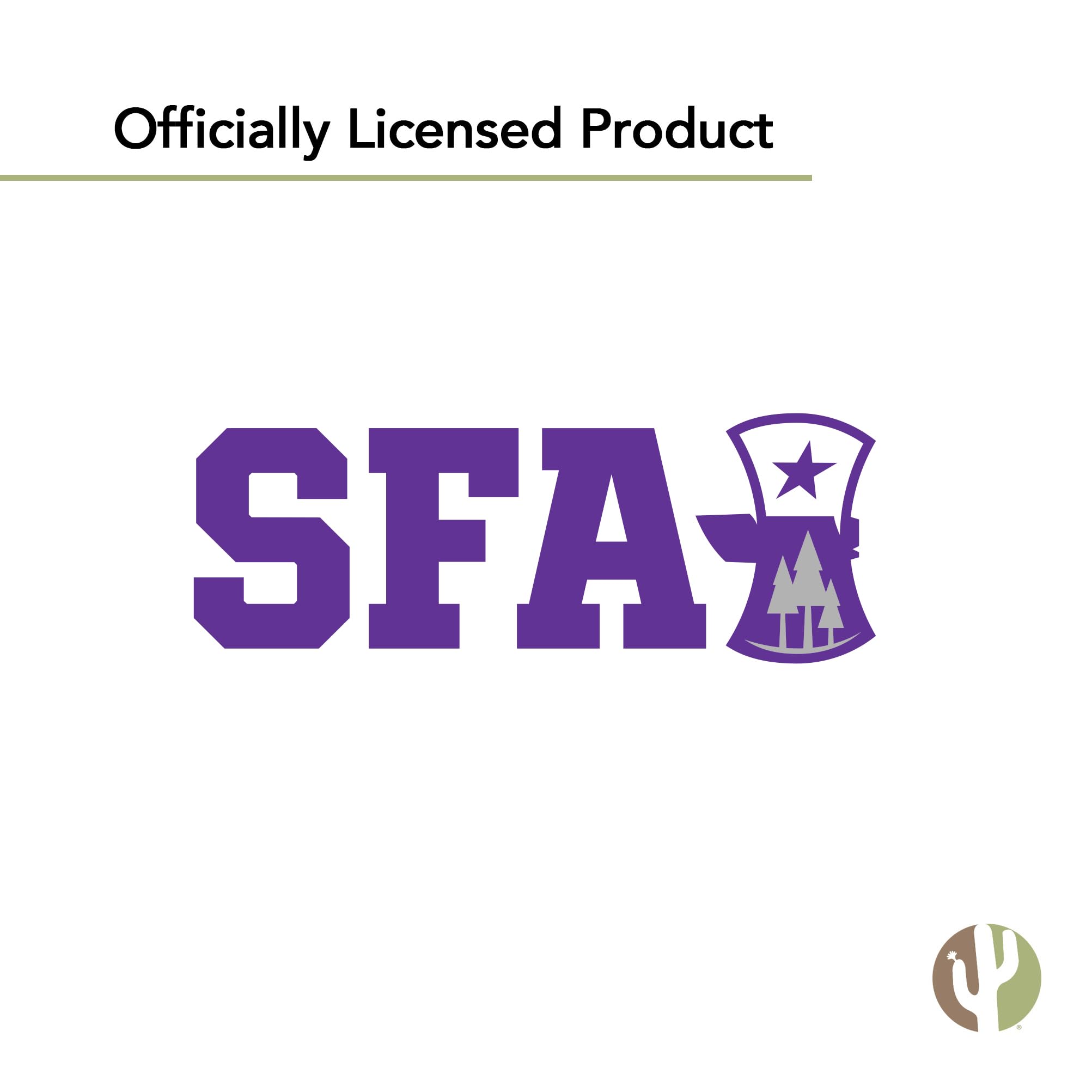 Desert Cactus Stephen F. Austin State University Sticker - Lumberjacks SFA Vinyl Decals for Laptop, Water Bottle, Car & Scrapbook - Durable Waterproof Decal Sheet - Perfect for School Spirit, College Pride & Fan Gifts