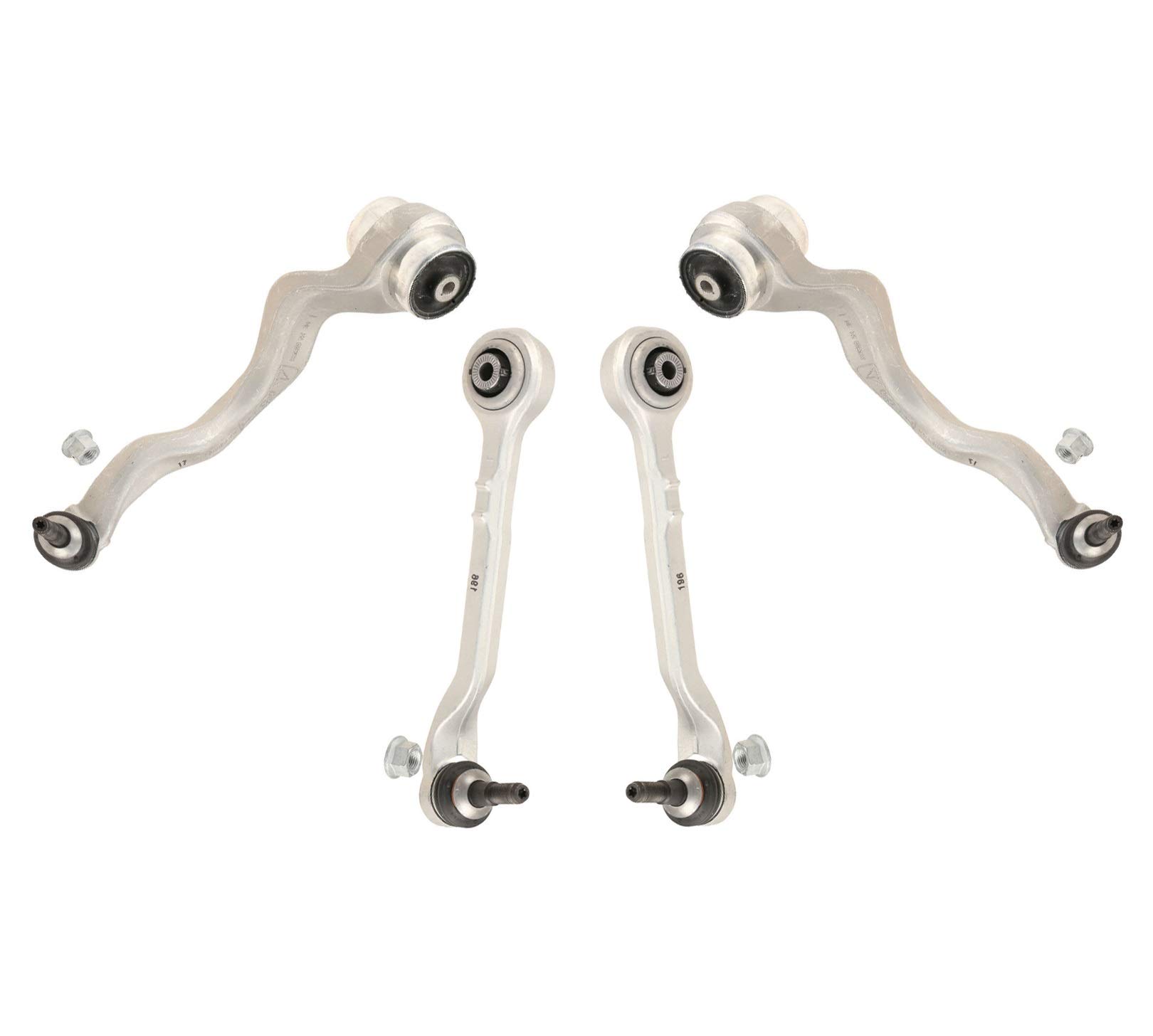 Lemforder 4-Piece Front Suspension Control Arm Kit for BMW 3 Series E90 E92 E93 328i 335i - Premium Replacement Parts for Smooth Ride & Precise Handling - Perfect for Daily Commuting & Performance Driving