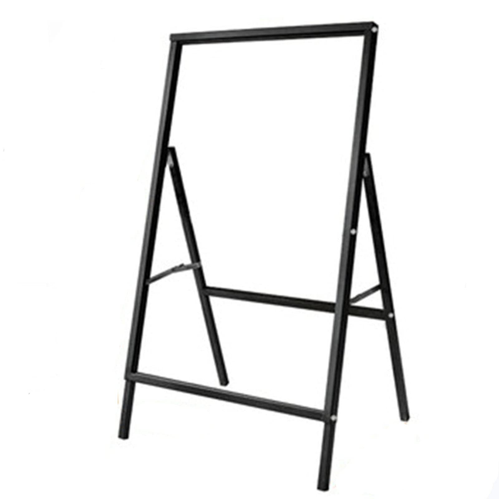 GRAEBA Outdoor Windproof Double-Sided Poster Stand - Vertical Floor Display Stand for Billboards, KT Boards & Publicity - Perfect for Coffee Shops, Retail Stores & Outdoor Events