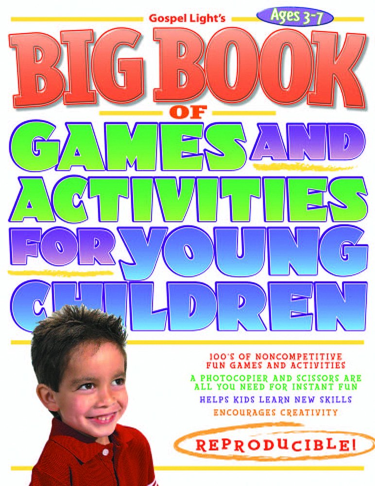 The Big Book of Games & Activities for Young Children - Fun Learning Activities for Preschoolers & Toddlers | Perfect for Homeschooling, Classroom & Playtime