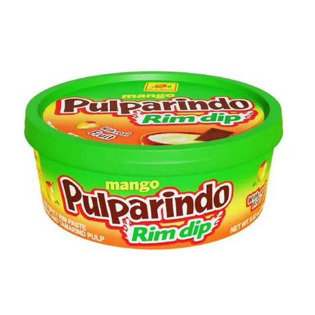 De La Rosa Pulparindo Tamarind & Mango Candy 8.82oz (1 Count) - Sweet & Tangy Mexican Treat for Parties, Snacking & Gifting