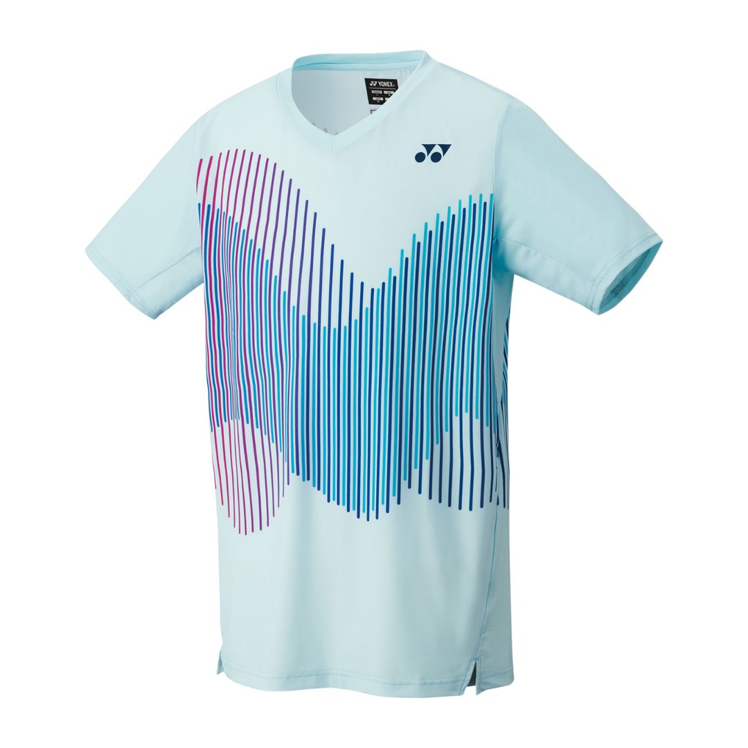 Yonex 10562 US OPEN Men's Crew Neck Tennis Shirt - Breathable Performance Tee for Tennis Matches & Casual Wear