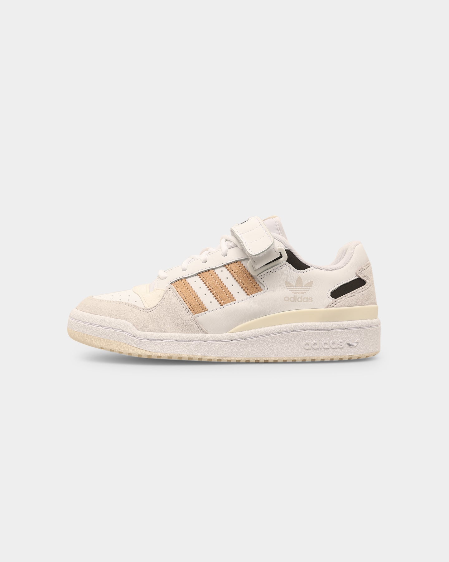 Adidas Women's Forum Low Sneakers - White/Magic Beige Casual Shoes for Running, Gym & Everyday Wear