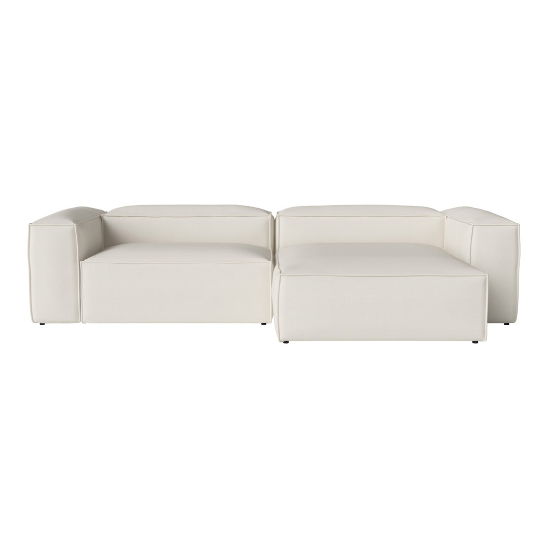 Cosima 2-Seater Sofa with Chaise Lounge - Modern Living Room Furniture for Small Spaces | Perfect for Apartments, Condos & Cozy Home Decor