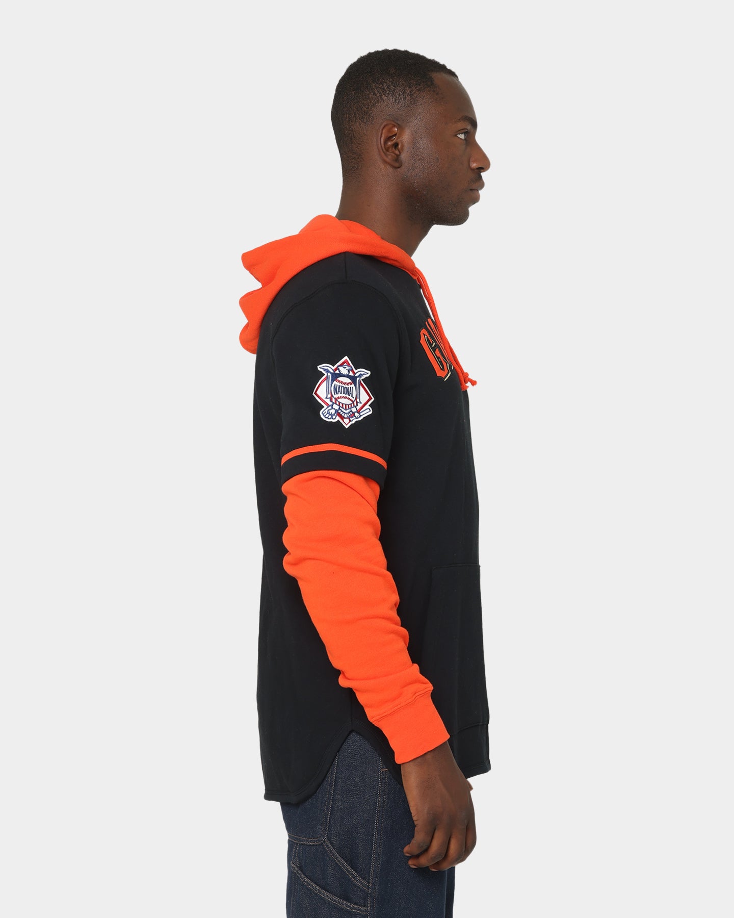 47 Brand San Francisco Giants Shortstop Hoodie - Jet Black - Men's Baseball Fan Apparel for Game Day & Casual Wear