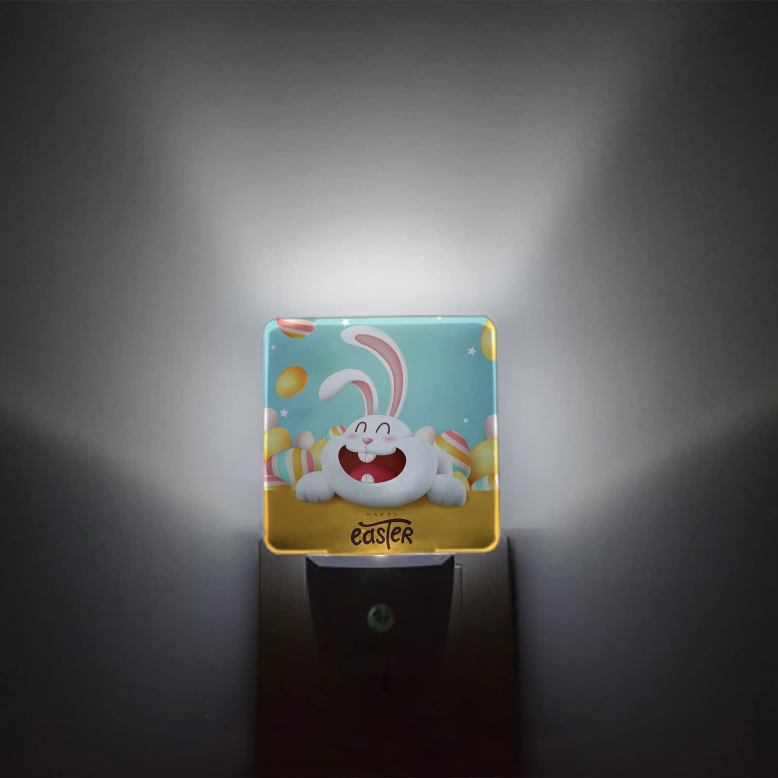 Easter LED Night Light with Auto Sensor for Kids - Bedroom Decor
