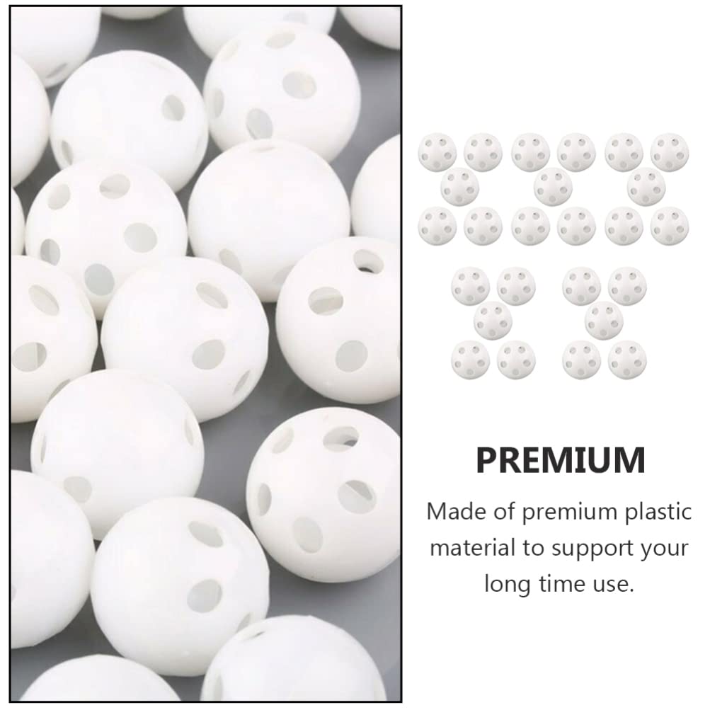 50Pcs 24mm Round Doll Rattle Squeaker Noise Maker - Repair Parts for Stuffed Animals & Plush Toys - DIY Craft Accessories for Toy Fixing and Replacement - Perfect for Puppet Making, Baby Toys, and Sewing Projects