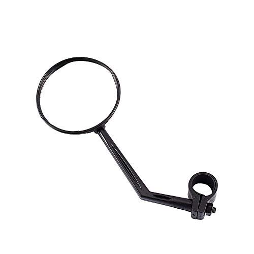 Bike Rearview Mirror - Black Handlebar Side Mirror Replacement for Motorcycles & Bicycles - Perfect for Safe Cycling & Commuting