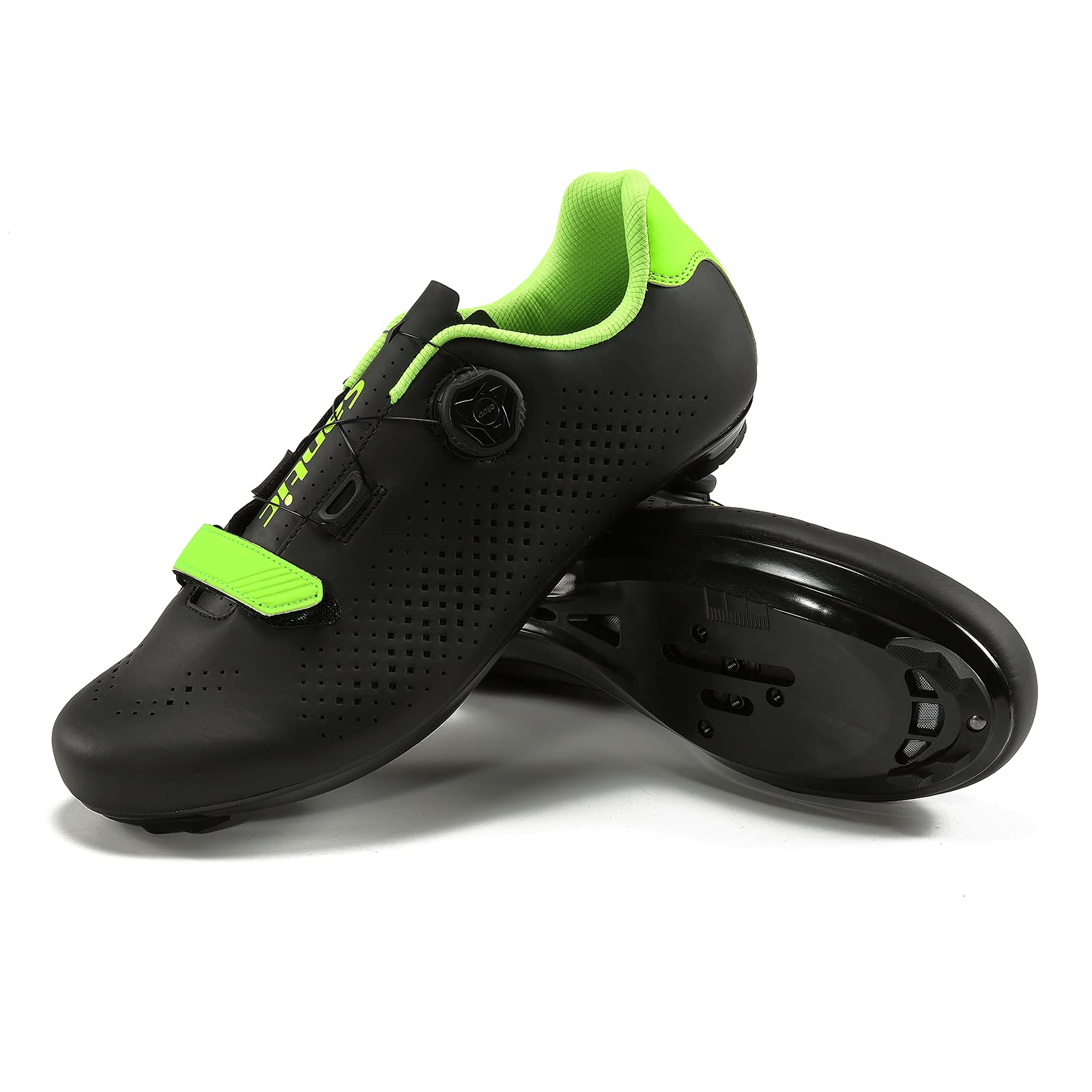 Santic Men's Road Cycling Shoes - Lightweight & Breathable Bike Shoes for Professional Riders | Perfect for Road Racing, Training & Long-Distance Cycling