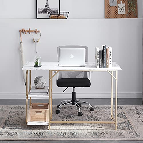 White + Gold Frame