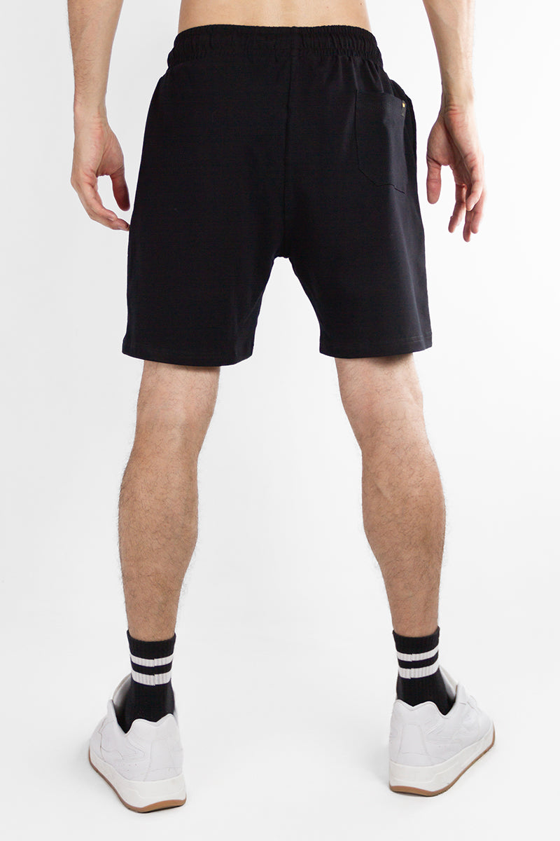 Bermuda Kingping H Estampada Black - Stylish Men's Printed Bermuda Shorts for Summer, Beach & Casual Wear