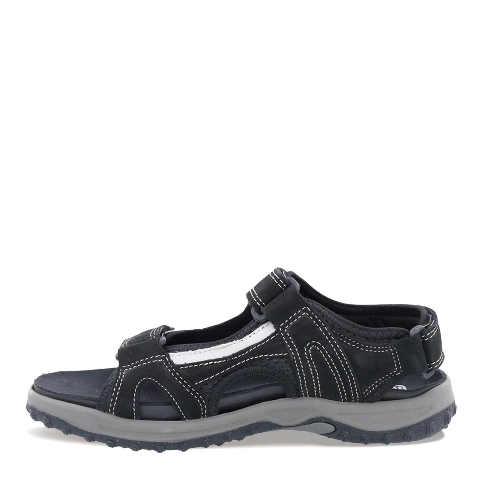 Drew Shoe Men's Warren Leather Open-Toe Sport Sandals - Comfortable & Durable for Walking, Hiking & Outdoor Adventures