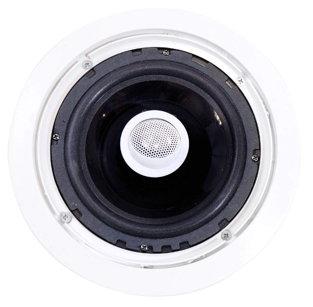 Pyle PDIC60 6.5 Inch 250 Watt 2-Way In-Wall/Ceiling Home Speaker System (4 Pair) - Perfect for Home Theater, Surround Sound & Multi-Room Audio Installation