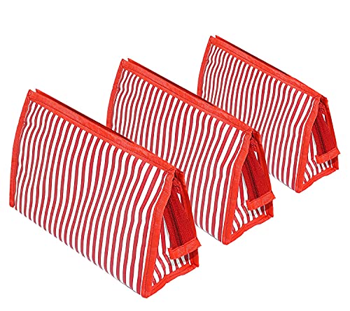 3-line red bag
