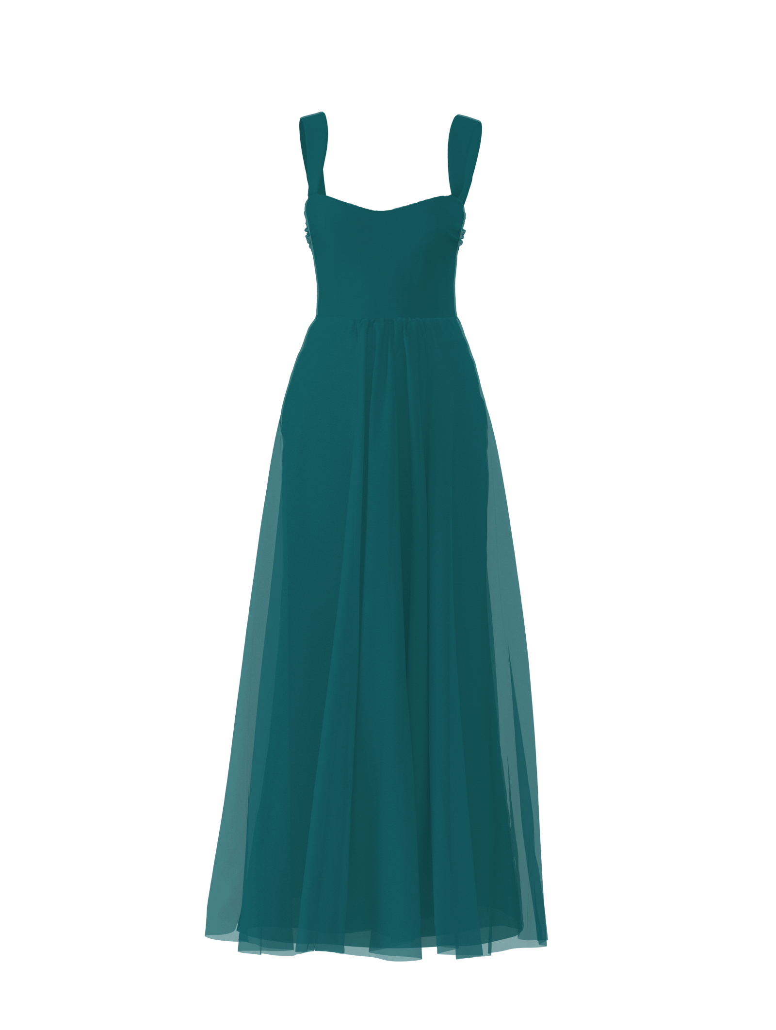 Alexis & Justine Women's Bodice and Skirt Set - Elegant Lagoon Blue Outfit for Parties, Dinners, and Special Occasions