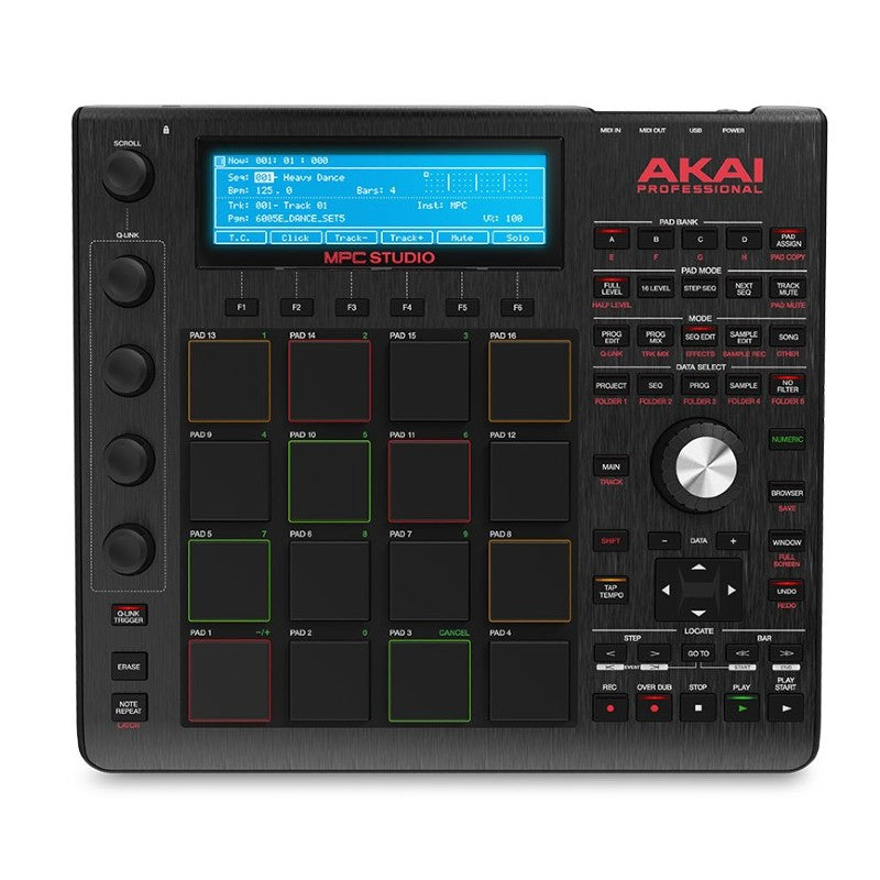 Akai MPC Studio Black - Professional Music Production Controller with MPC Software | Perfect for Beat Making, Sampling & Live Performances