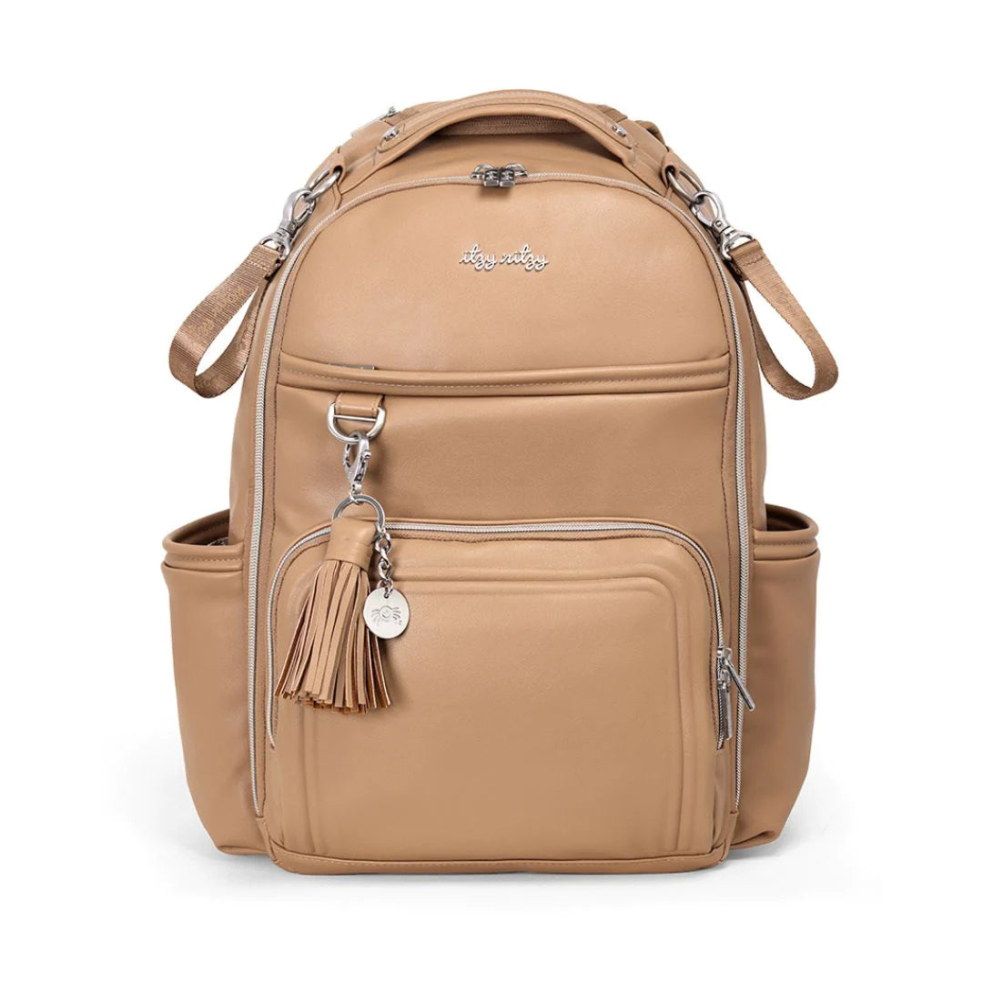 Itzy Ritzy Boss Plus Large Diaper Bag Backpack - Stylish & Spacious Baby Essentials Organizer for Moms on the Go | Perfect for Travel, Daycare & Family Outings