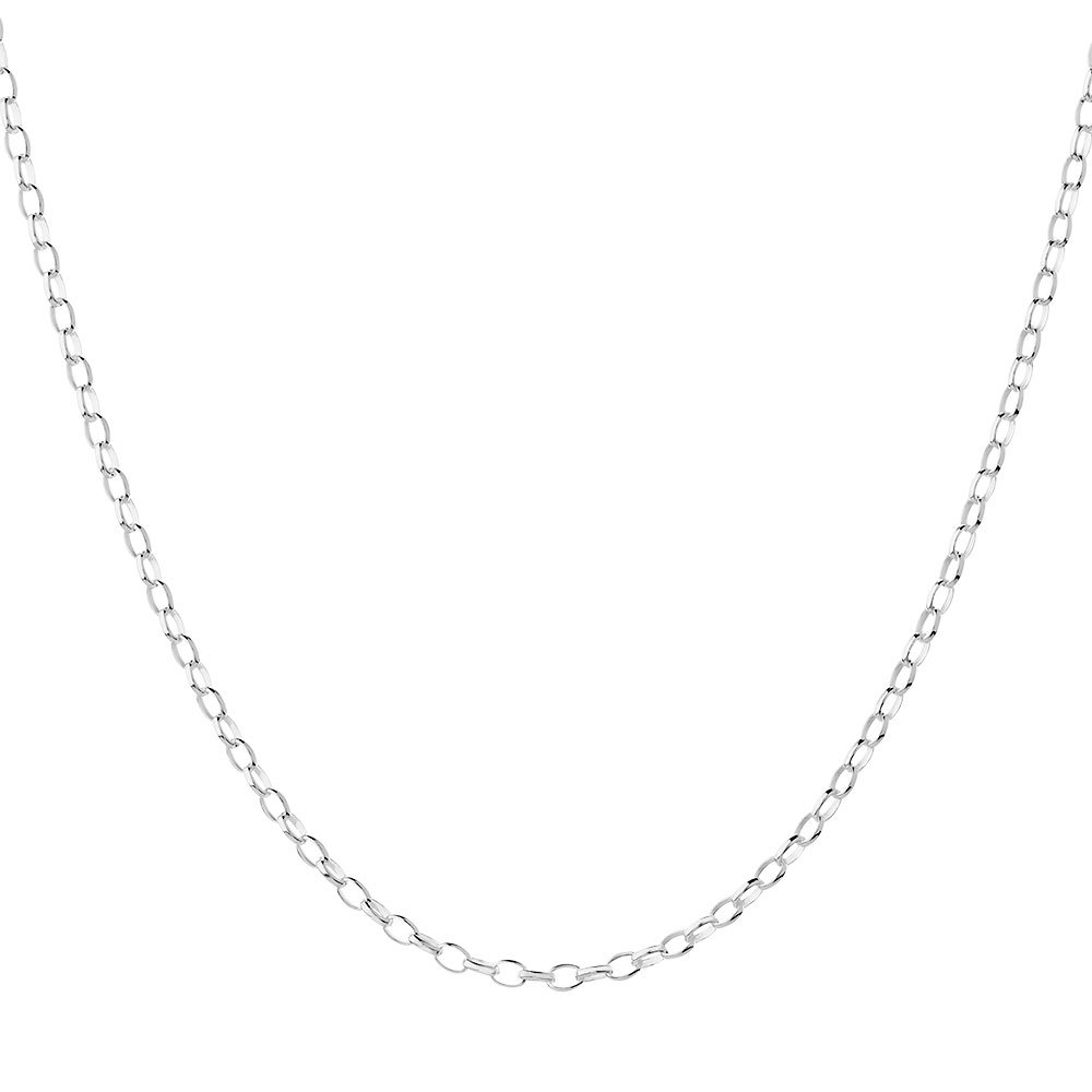 1mm Sterling Silver 925 Italian Trace Chain Necklace, Choker, Bracelet & Anklet Set with Spring Ring Clasp - Perfect for Layering, Gifting & Everyday Elegance