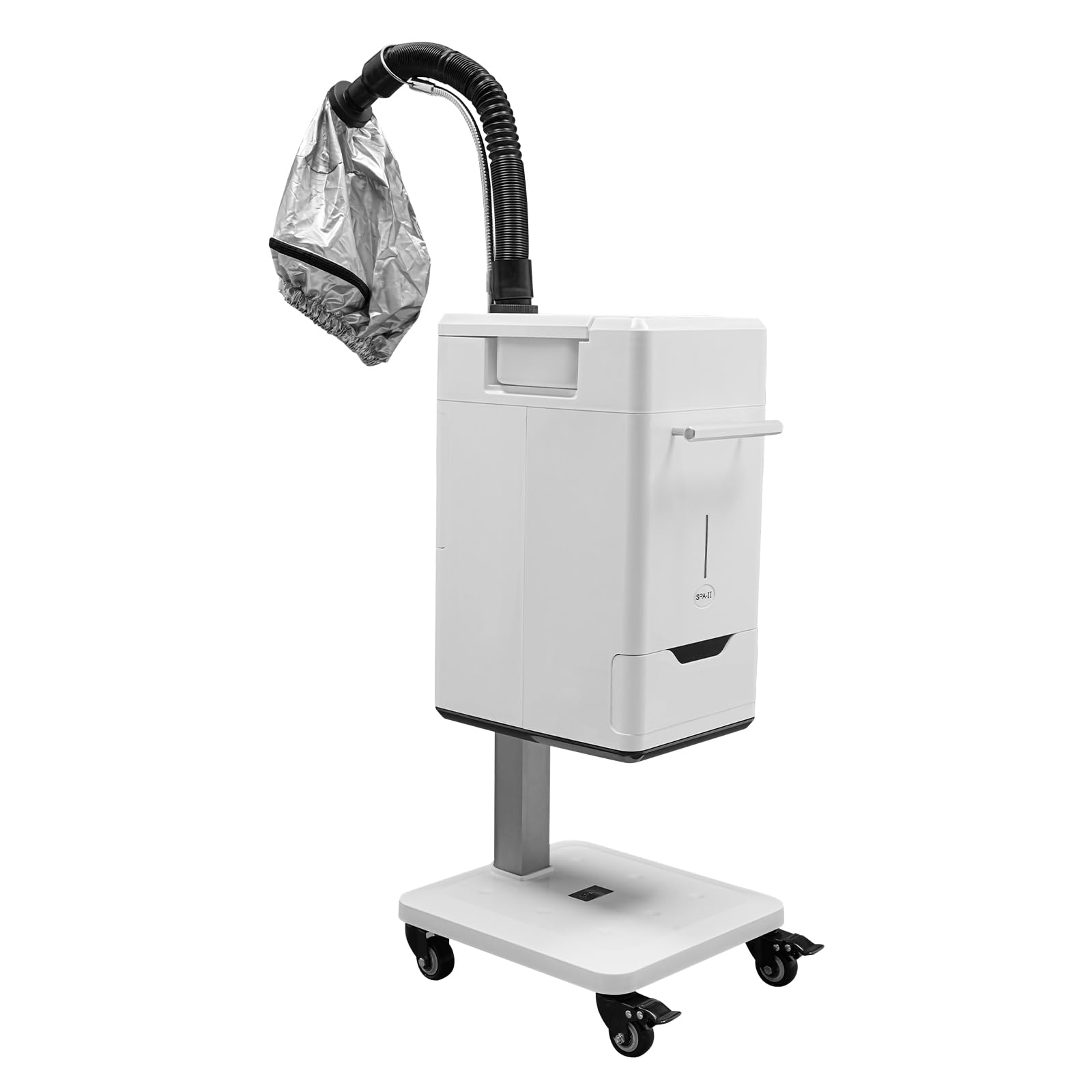 Professional 110V 500W Vertical Nano Hair Steamer with Anion Technology - Salon-Grade Hair Color Processor for Deep Conditioning & Repair | Perfect for Hair Salons, Home Hair Care & Keratin Treatments