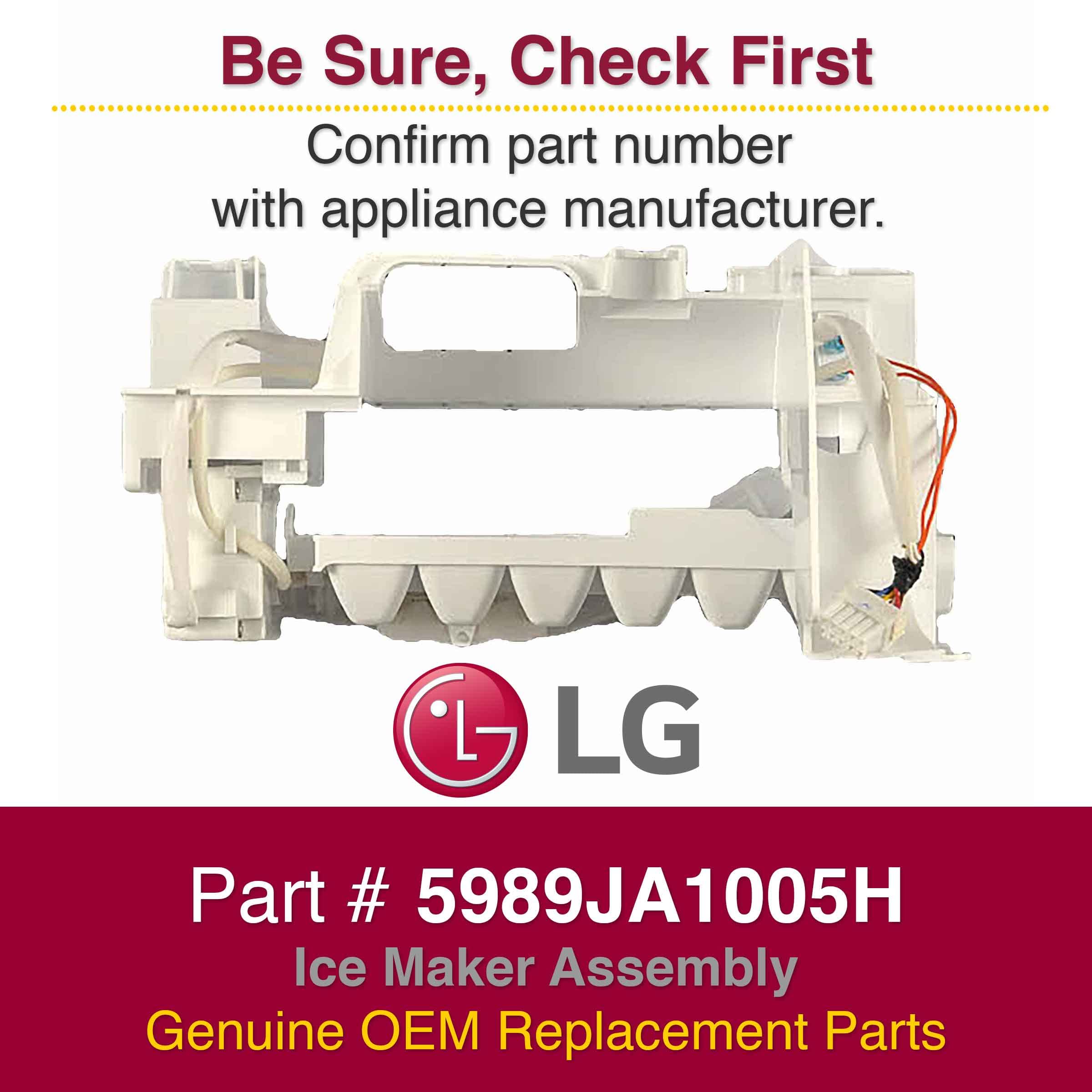 Genuine LG AJU73753101 OEM Water Inlet Valve Assembly Replacement for LG Refrigerators - Perfect for Ice Maker & Water Dispenser Repair