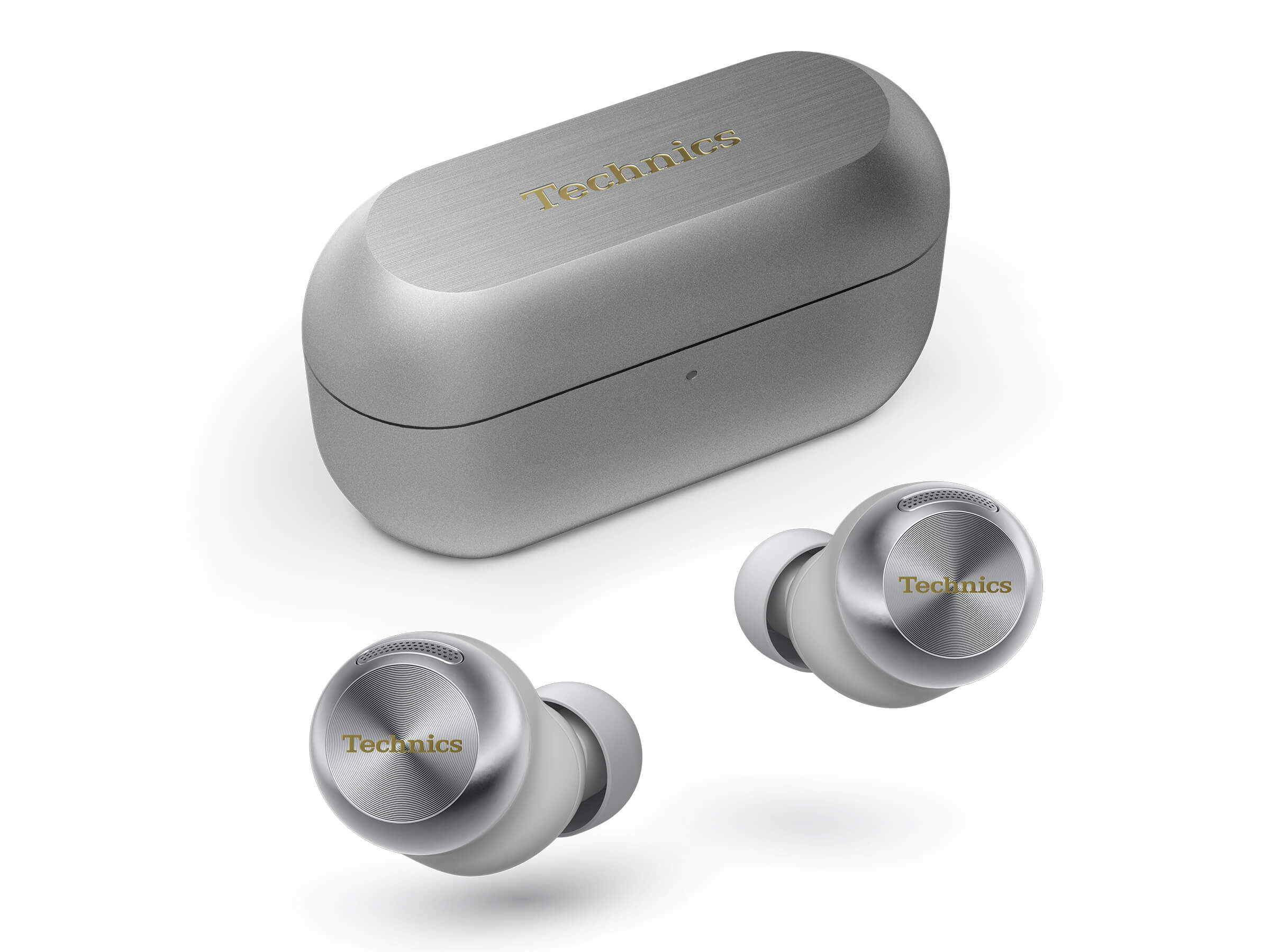 Technics EAH-AZ100E Premium Wireless Earbuds with Noise Cancelling - Hi-Res Audio, Long Battery Life for Travel, Workout & Commuting
