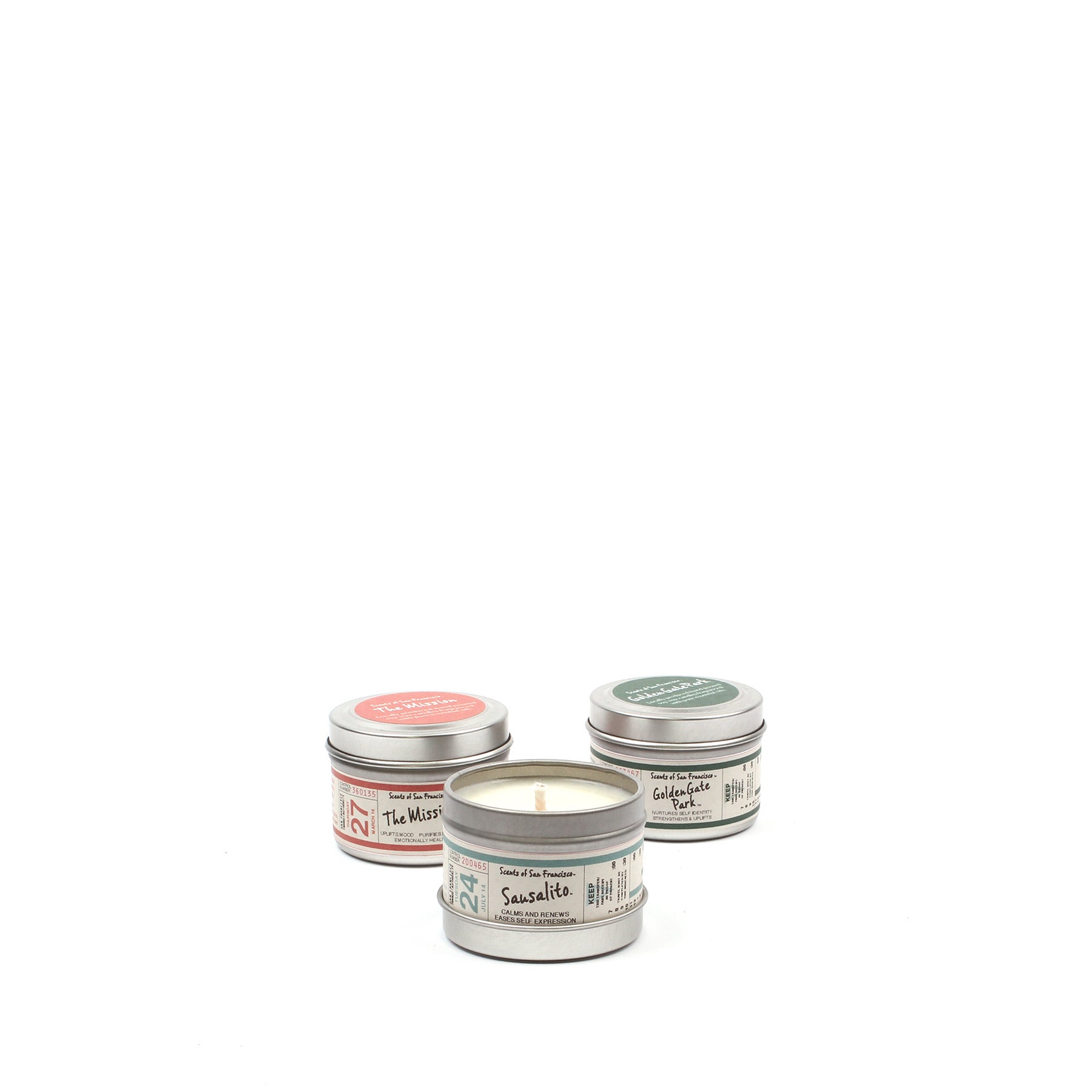 San Francisco Scented Candle in Tin - Aromatherapy Soy Wax Candle for Home, Office & Relaxation | Perfect Gift for Holidays & Special Occasions